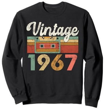 Vintage 1967 Best Of 58. Geburtstag Mama Papa Ich bin nicht alt 58 Sweatshirt