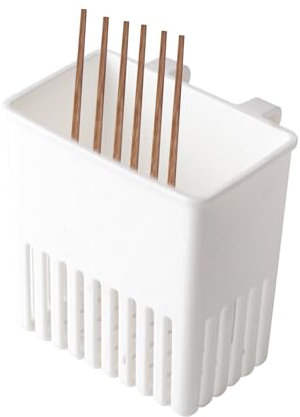 Soporte para cubiertos para tendedero, escurridor de cubiertos colgante, caja de drenaje colgante, cesta de almacenamiento para cuchara y tenedor, cesta de cubiertos para tendedero, soporte para