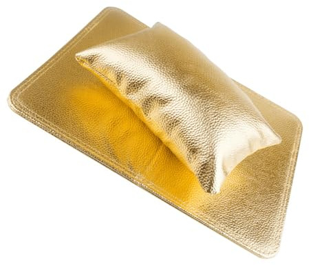 Nagel Handauflage Goldene aus Pu für Maniküre und Pediküre