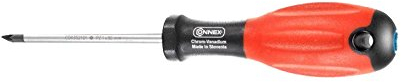 Connex cox352101 Schraubendreher, silber/schwarz/rot, Größe PZ 1/80 mm