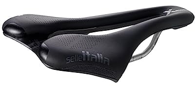 Selle Italia 8030282510777, Sella SLR Boost X-Cross Superflow Ti Nera, L3 Unisex Adulto