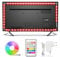 Bason TV LED Backlight with Bluetooth APP and Remote Control, LED Lights for TV 85-90inch, Color Changing Light with Music Sync, Color DIY and Timing for Game Room, Bedroom Decor, Adapter Powered