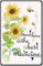 CREATCABIN Sunflower Bee Tin Sign Vintage Metal Signs Iron Painting Retro Metal Tin Sign Plaque Poster Wall Art Garden House Plaque for Bathroom Kitchen Cafe Wall Halloween Christmas Decor 8 x 12 Inch
