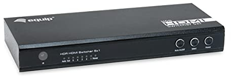 Equip Switch 5x1 HDMI 2.0 4K/60Hz schwarz inkl.Fernbedienung