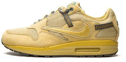 Nike Air Max 1 Travis Scott Cactus Jack Saturn Gold DO9392-700 Size 36.5