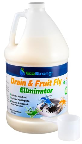 Trattamento per lo scarico della mosca della frutta, elimina moscerini, mosche e altro ancora, funziona in tutti gli scarichi, 3,5 l