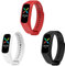 SMYAOSI 3 Piezas Correa Compatible con Oppo Band/Oneplus Band, Suave Transpirable de TPU Pulsera reemplazo Colorido Correa para Oppo Band/Oneplus Band Smartwatch (Negro+Blanco+Rojo)