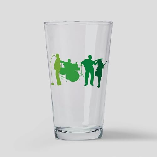 CafePress Rock Band Pint Glass, 16 oz. Drinking Glass