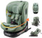 Jovikids ISOFIX Car Seat 360° for 40-150cm Baby Children, Rotating Car Seat for Newborn 0-12 Years, ECE R129/E4, Fixations ISOFIX, Top Tether - Green