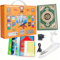 Koran-Lesestift, Ramadan, digital, 16 GB, Speicher, zum Herunterladen von Rezitern und Sprachen, Englisch, Arabisch, Urdu, Französisch, Spanisch, Deutsch usw., mit 6 heiligen Koran-Büchern für Kinder