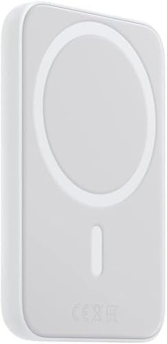 Batterie Externe 5000mAh Magnetic Power Bank,Banque d'alimentation sans Fil magnétique Chargeur Portable Charge Rapide MagSafe Compatible avec iPhone 14 13 12 11 X/Android