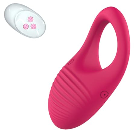 PINTLE Sexspielzeug für Paare Penisring Vibratior mit 10 Vibrationsmodi Fernbedienung Silikon Wasserdicht Klitoris Stimulation Cockring Erotisches Penis Ring Sex Spielzeug für Männer