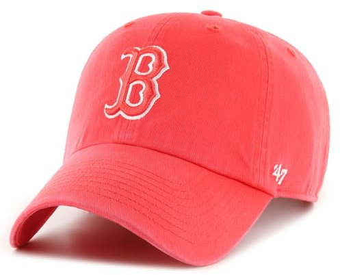 '47 Brand Strapback Cap - CLEAN UP Boston Red Sox Tango rot