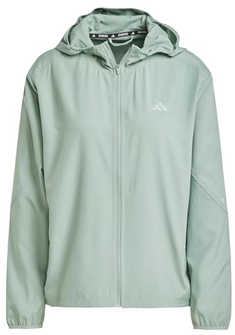 adidas Damen Run It Jacket, Silver Green, XS