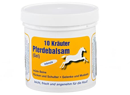 3 PAGEN® - 10 Kräuter-Pferdebalsam – vitalisierend und wohltuend bei Muskelkater und müden Gliedern – fördert die Regeneration der Muskeln nach dem Sport - Dose mit 250 ml