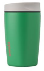 Owala SmoothSip Slider Insulated Stainless Steel Coffee Tumbler, Reusable Iced Coffee Cup, Hot Coffee Travel Mug, BPA Free 12 oz, Sour Apple