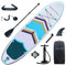 Aqua Plus 15cm Dickes,aufblasbares SUP für alle Fähigkeitsstufen,Stand Up Paddelbrett,Paddel,Pumpe,ISUP Reiserucksack,Jugendliche,Aufblasbare Boards für Stand Up Paddling
