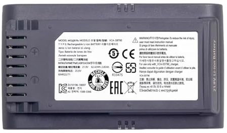 Batteria di Ricambio Samsung DJ96-00221A, 4000mAh, per Aspirapolvere Jet 75, Jet 90, VS70, VS9000, VS20T7532T1