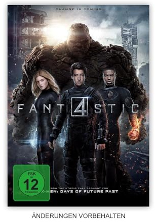 Fantastic Four (2015) ltd Mediabook - Cover B (Ultra HD + BD)