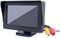 MERRYHAPY 4.3-Inch Black Car Rear View Monitor Stand LCD Screen for Backup Parking Compatible DVD and VCR for Vehicle Safety and Convenience