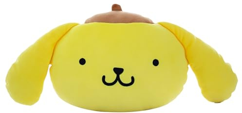 NORTHWEST Pompompurin Friendly Pom Cloud Pillow 12 – Plush Kids Stuffed Toy, Cartoon Character, Bedroom Decor, Gift for Girls & Boys