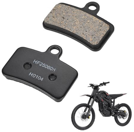 Runfarr Almohadilla de Disco de Motocicleta de la Almohadilla del Freno Trasero para la Bicicleta de Tierra Talaria Sting MX5 Negro