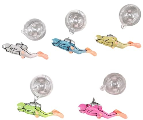 Bosiyrggrl Aquarium Decoration Accessories Mini Figure Accessories Fish Tank Decoration Underwater Scenery Underwater World