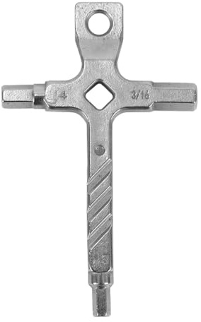 Ubric Clé Plate hexagonale 3/16 Tournevis pour Appareil Photo Outil de réparation d'appareil Photo 4 en 1 Clés hexagonales Objectif