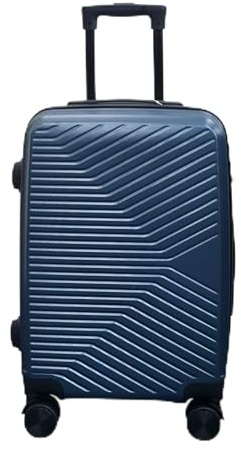 Infinity Kabine Handgepäckkoffer 20 Leichter Spinner mit 3-stelligem Zahlenschloss Hartschalenkoffer Flugtasche für EasyJet, Ryanair, British Airways und alle Anderen Fluggesellschaften 56x36x22