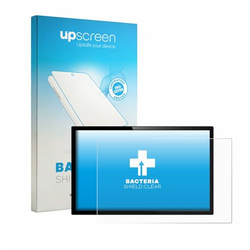 upscreen 15.3 Antibakterielle Schutzfolie für Tablets mit 15,3 Zoll (38.9 cm) [329 x 205.6 mm, 16:10] Klare Displayschutz-Folie