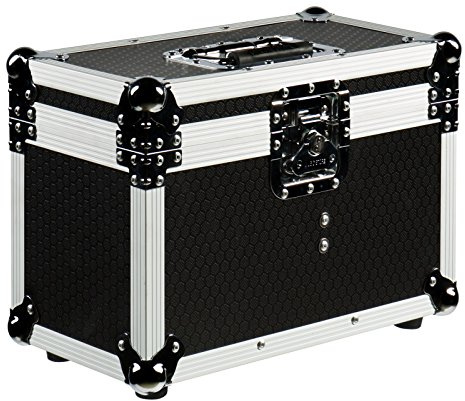 LightmaXX Tour Case, 2x Micro Heads Nano Bot, Easy Wash Pocket, Hochwertiges Holz, Moving Heads, Butterfly Verschluss, 39.5x20x26.5cm, 4.68kg