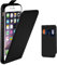 Supad iPhone 6 Case, Leather Flip Wallet Slim Case Cover For Apple iPhone 6/6s 4.7 Inch (Black)