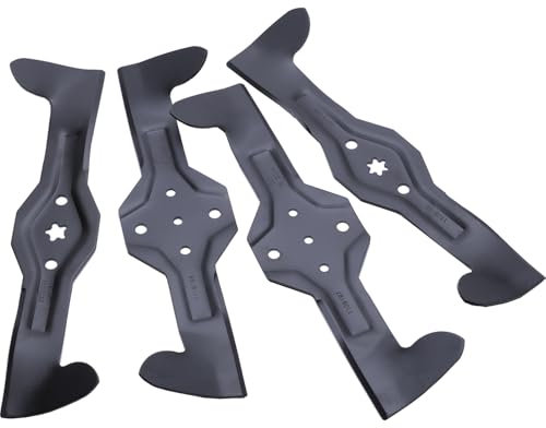 Jardiaffaires Jeu de 4 Lames pour autoportée Coupe 92cm AYP électrolux éjection arrière
