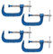 4X Malleable Cast Iron G Clamp | Ideal for Wood/Metal Work, & Welding