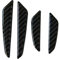 4pcs Anti-Scratch-schwarze Carbon-Faser-Auto-Tür Kantenschutz Guards Borte Strip Aufkleber Bars