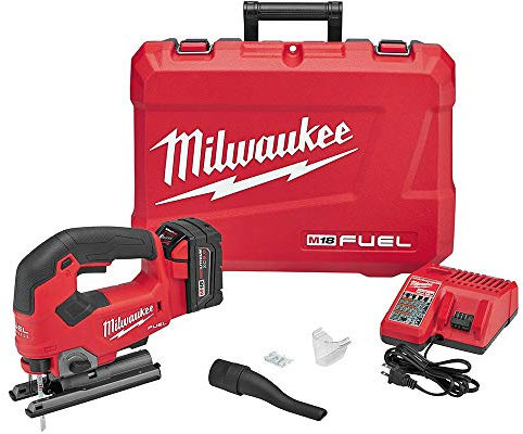 Milwaukee (MLW273721) M18 Fuel - Kit de sierra caladora con mango en D