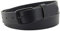 Vascavi ® Ledergürtel aus Rindleder, 3 cm breit und ca. 0,3 cm stark, echt Leder Gürtel, Made in Germany, kürzbar, für Damen und Herren #3-0008fr (90 cm Gesamtlänge 105 cm, Schwarz)