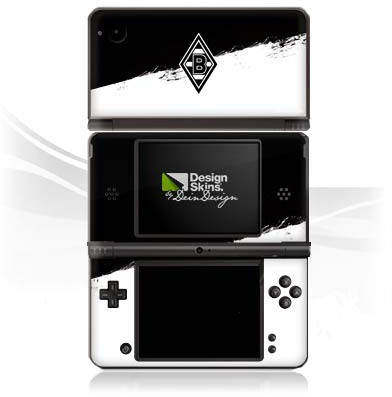 DeinDesign Skin kompatibel mit Nintendo DSi XL Folie Sticker Borussia Mönchengladbach Gladbach Bundesliga