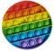 SHATCHI Geometrische Tier-und Apfel-Formen, Pop-Up-Spielzeug aus Silikon, zum Stressabbau, Angst, Autismus, spezielle Bedürfnisse, Quetschwerkzeuge für Kinder und Erwachsene, Regenbogenfarben