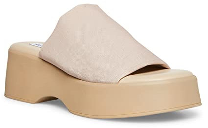 Steve Madden Damen Slinky30 Keilsandale, hautfarben, 39 EU