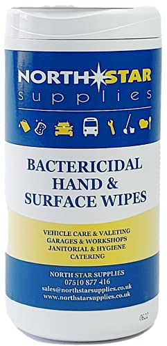 12 x Antibacterial Wipes Hand & Surface Disinfectant Wipes (150) - Alcohol Wipes - Bactericidal Wipes