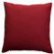 SeGaTeX home fashion Kissenhülle rot Uni passend zu Landhaus-Serie Knut 40x40 cm