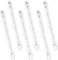 Caldarax 6 Stück R7S Halogenstab 118mm 230W 230V, Dimmbar 2700K Warmweiß, 4650LM, J118 Halogen Leuchtmittel, R7s Linear Halogen Flutlicht für Baustrahler, Arbeit Landschaftsbeleuchtung