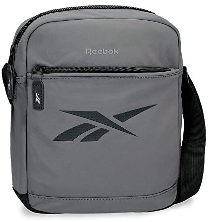Reebok Newport Umhängetasche Portatablet grau 23x27x7 cm Polyester