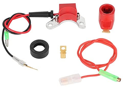 TKSE Accensione Elettronica, kit di Conversione dei Punti di Accensione Elettronica Spark Adatto per LUCAS 25D - DM2