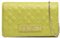 MOSCHINO Borsa donna Love spalla/tracolla ecopelle trapuntata lime B24MO68 JC4079 Piccola