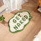 FPYWO Get Naked Rug Green - Lustige Badematte für Badezimmer, Badezimmer-Dekor, Niedliche Badematten für Badewanne, Rutschfeste Mikrofaser, Saugfähig, 85,1 x 50,8 cm