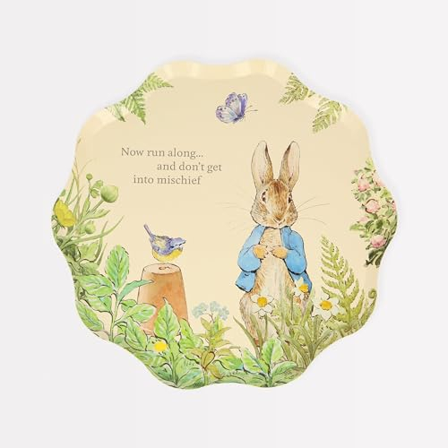 Meri Meri Peter Rabbit in The Garden Side Plates (Pack of 8)