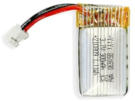 Tiny Hawk 300mAh 3.7V Lipo Battery with PH2.0 Connector for Tiny Hawk Mini Drone RC Quadcopter Helicopter Airplane Toys