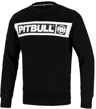 Pitbull - Herren Pullover Sherwood, Crewneck Sweatshirt, Männer Blouson, Komfortabel Baumwoll-Sweatshirt - L